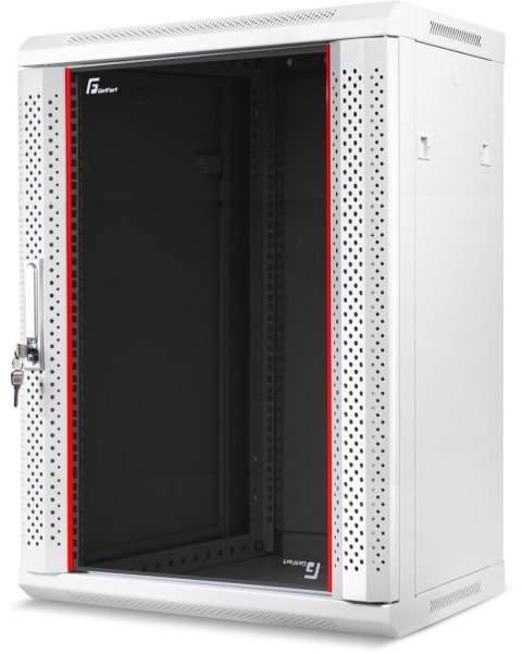 SZAFA RACK GETFORT 19 CALI 15U 600X450 WISZĄCA SZARA