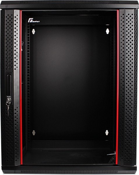 SZAFA RACK GETFORT 19 CALI 15U 600X550 WISZĄCA DWUSEKCYJNA