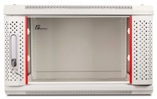 SZAFA RACK GETFORT 19 CALI 6U 600X450 WISZĄCA SZARA