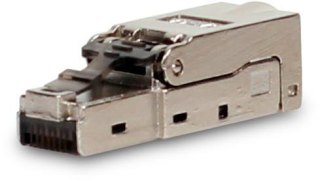 WTYK MODULARNY BEZNARZĘDZIOWY GETFORT RJ45 CAT.6A FTP 8P8C