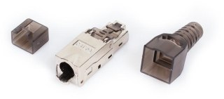 WTYK MODULARNY BEZNARZĘDZIOWY GETFORT RJ45 CAT.6A FTP 8P8C