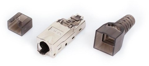 WTYK MODULARNY BEZNARZĘDZIOWY GETFORT RJ45 CAT.6A FTP 8P8C
