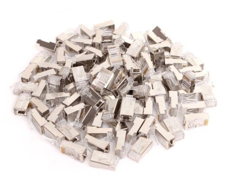 WTYK SIECIOWY GETFORT RJ45 CAT.6 8P8C EKRANOWANY (100SZT)