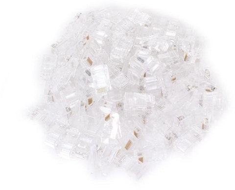 WTYK SIECIOWY PRZELOTOWY GETFORT RJ45 CAT.6 8P8C (100szt)