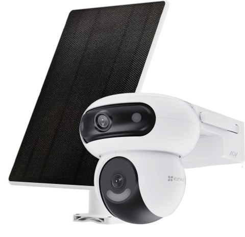 Kamera IP Ezviz HB90X Dual 4G Wi-Fi Kit 4MP+4MP z panelem solarnym 8W