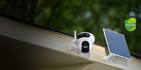 Kamera IP Ezviz HB90X Dual 4G Wi-Fi Kit 4MP+4MP z panelem solarnym 8W