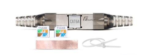 ŁĄCZNIK RJ45 GETFORT CAT.6A modularny beznarzędziowy