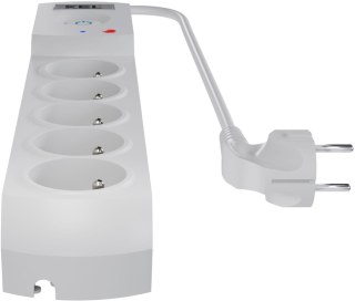 Listwa zasilająca antyprzepięciowa Getfort 5P 1,5m Szara