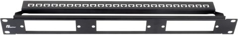 Patch panel modularny Getfort 1U (3p)