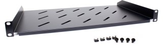 Półka rackowa uniwersalna Getfort 19 cali 1U 170mm Czarna