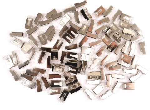 WTYK SIECIOWY GETFORT RJ45 CAT.6A 8P8C EKRANOWANY z prowadnicą (100szt)