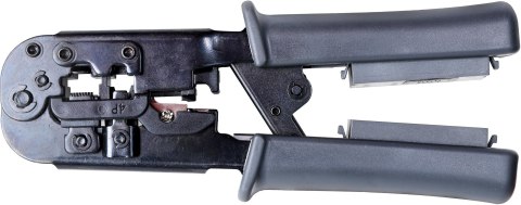 Zaciskacz wtyków Getfort 8P8C/RJ-45,6P6C/RJ-12,6P4C/RJ-11 z wbudowanym testerem