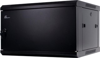 SZAFA RACK GETFORT 19 CALI 6U 600X450 WISZĄCA DRZWI STALOWE