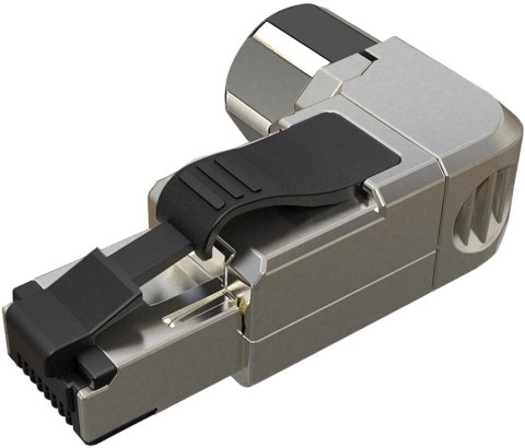 WTYK MODULARNY KONEKTOR PRZEMYSŁOWY SAMOZACISKOWY SOLARIX RJ45 CAT.6A STP 8P8C 1szt