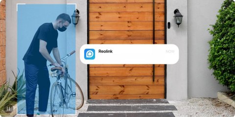 Inteligentny dzwonek Reolink D340B z baterią Wi-Fi 2K 4MP