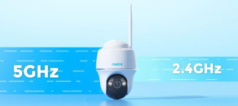 Kamera IP Reolink Argus Series B430 akumulatorowa 5MP WiFi USB-C biała