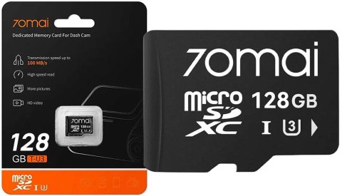 Wideorejestrator 70mai X800 Omni 4K/GPS/WiFi czarny + karta SD 70mai 128GB