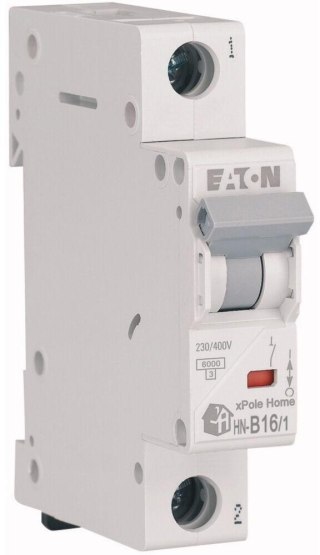 EATON WYŁĄCZNIK NADPRĄDOWY B 16A 1P 1M 6KA HN-B16/1