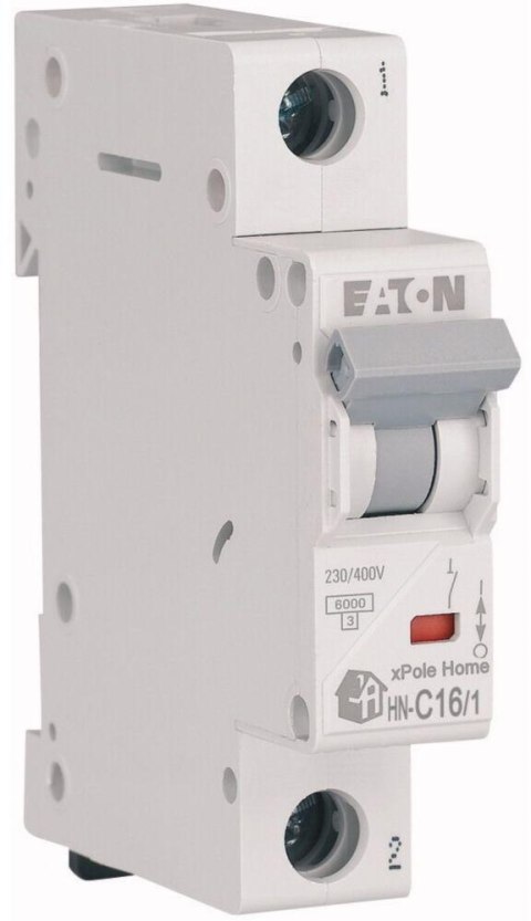 EATON WYŁĄCZNIK NADPRĄDOWY C 16A 1P 1M 6KA HN-C16/1