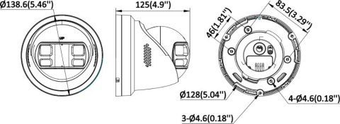 Kamera IP Hikvision DS-2CD2383G2P-LISU/SL(180°)(O-STD)