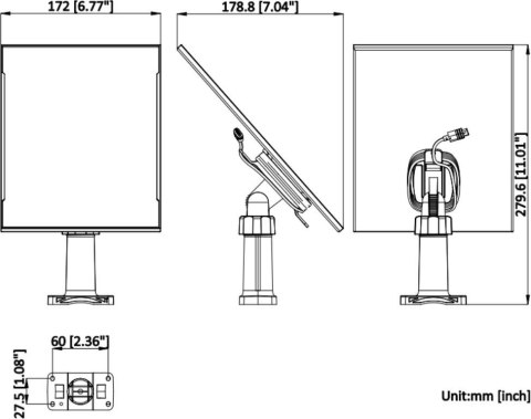Kamera bezprzewodowa IP Hikvision DS-2CFS04/4G(2.8mm)