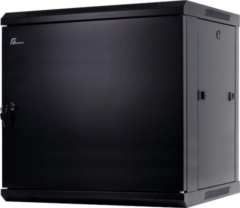 SZAFA RACK GETFORT 19 CALI 12U 600X600 WISZĄCA DRZWI STALOWE