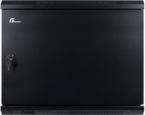 SZAFA RACK GETFORT 19 CALI 9U 600X600 WISZĄCA DRZWI STALOWE