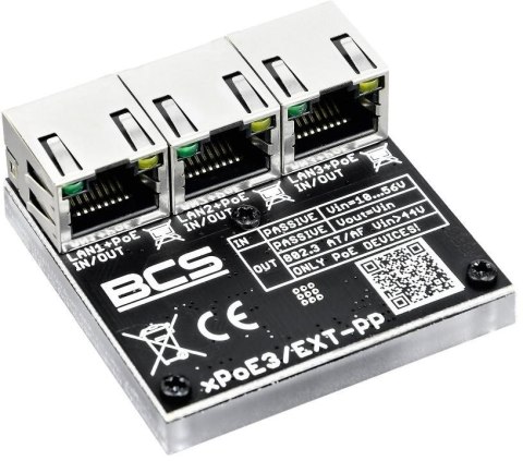 Switch POE BCS POWER BCS-xPoE3/EXT-PP