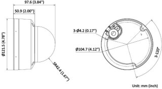 KAMERA IP HKVISION DS-2CD2343G2-LI2U(2.8mm) PL