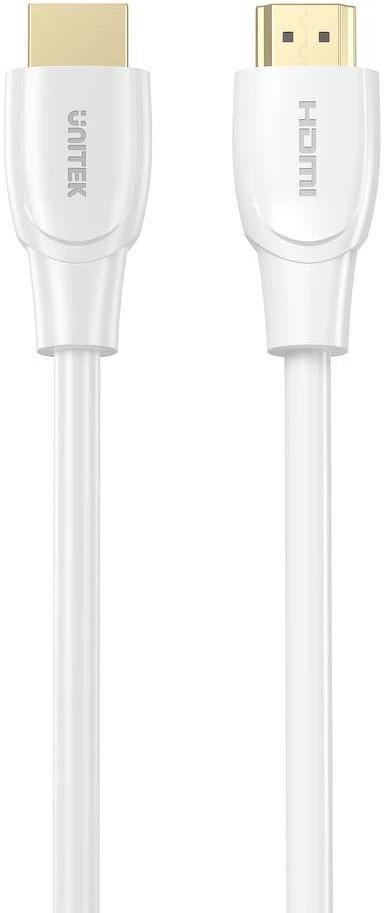 Kabel HDMI Unitek 2.1 8K HDR biały 1,8m