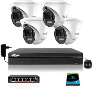Zestaw monitoringu KAMERA IP KENIK KG-5430DAS-ILCD (2.8mm)