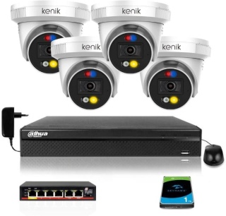 Zestaw monitoringu KAMERA IP KENIK KG-8430DAS-ILD-V2 (2.8mm)