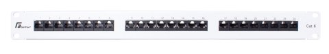 PATCH PANEL UTP CAT.6 24 PORTY SZARY PGF-6UTP24-B5-G GETFORT