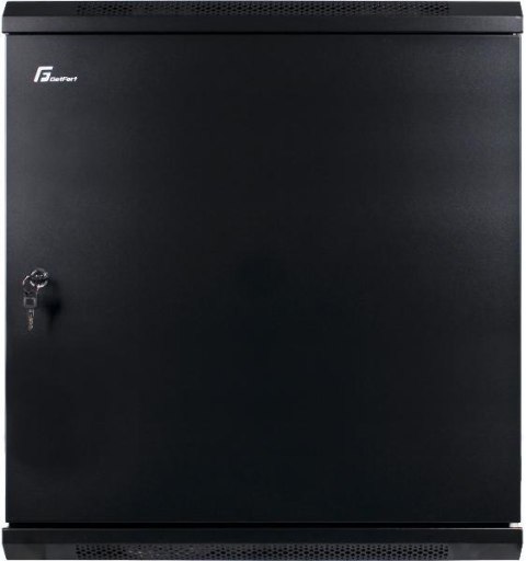 SZAFA RACK GETFORT 19 CALI 12U 600X450 WISZĄCA DRZWI STALOWE