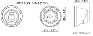 Kamera IP Hikvision DS-2CD23123G2-LIS2UY/SL(2.8mm) BLACK