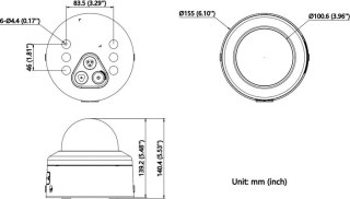 Kamera IP Hikvision DS-2CD2766G3-IPTRZSY(2.8-12mm)