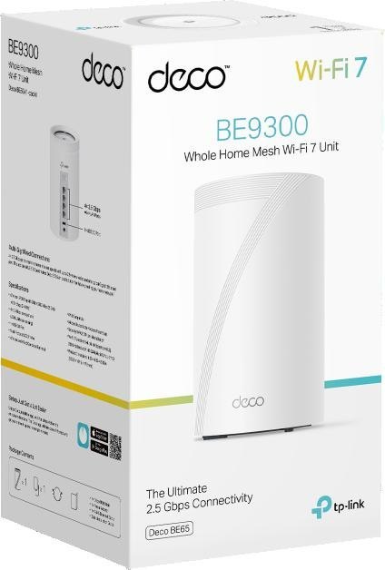 DOMOWY SYSTEM MESH WIFI TP-LINK Deco BE65(1-pack)