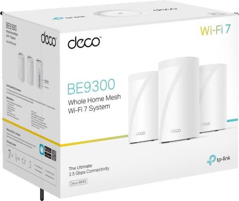 DOMOWY SYSTEM MESH WIFI TP-LINK Deco BE65(3-pack)