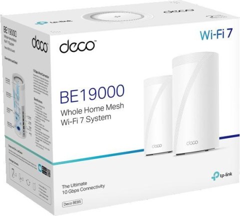 DOMOWY SYSTEM MESH WIFI TP-LINK Deco BE85(2-pack)