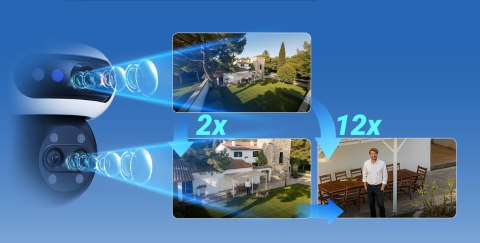 Kamera IP Ezviz C90f Triple 3K (5MP+5MP+5MP) Wi-Fi