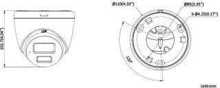 Kamera IP Hikvision DS-2CD1383G2-LIUF/SL(2.8mm)