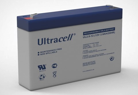 Akumulator AGM ULTRACELL UL 12V 2.8Ah Akumulator AGM ULTRACELL UL 12V 2.8Ah