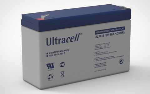 Akumulator AGM ULTRACELL UL 6V 10Ah Akumulator AGM ULTRACELL UL 6V 10Ah