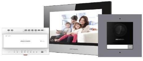 Zestaw wiedodomofonu HikVision DS-KIS702Y Zestaw wiedodomofonu HikVision DS-KIS702Y