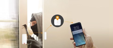 Czujnik drzwi/okna kontaktron Imou IOT-ZD1-EU Czujnik drzwi/okna kontaktron Imou IOT-ZD1-EU