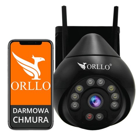 Kamera IP Orllo Z8 Pro WiFi Zewnętrzna Obrotowa Night Color 4MP Kamera IP Orllo Z8 Pro WiFi Zewnętrzna Obrotowa Night Color 4MP