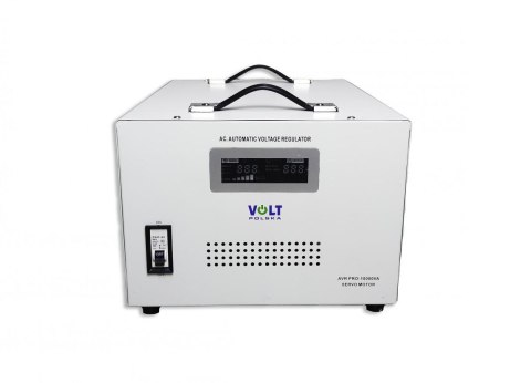 Stabilizator napięcia Volt Polska AVR Pro 10000VA 3% Servo Stabilizator napięcia Volt Polska AVR Pro 10000VA 3% Servo