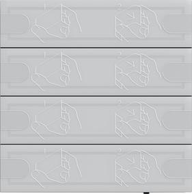 GIRA czujnik przyciskowy 4 Komfort 4x KNX TS4 antracytowy 5004028 GIRA czujnik przyciskowy 4 Komfort 4x KNX TS4 antracytowy 5004028