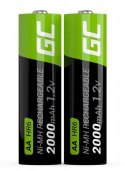 AKUMULATORKI Green Cell 2x AA HR6 2000mAh GR06 AKUMULATORKI Green Cell 2x AA HR6 2000mAh GR06