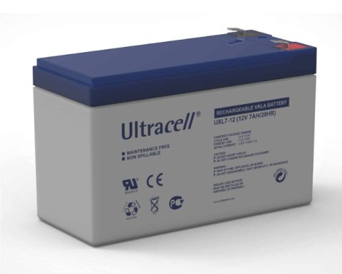 Akumulator AGM ULTRACELL UXL 12V 7Ah Akumulator AGM ULTRACELL UXL 12V 7Ah
